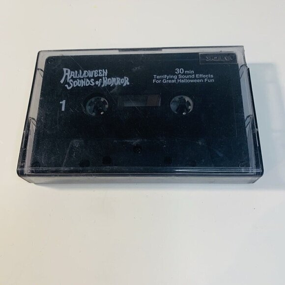 Halloween Sounds Of Horror Cassette Tape vintage terrifying sound effects fun - Picture 4 of 4